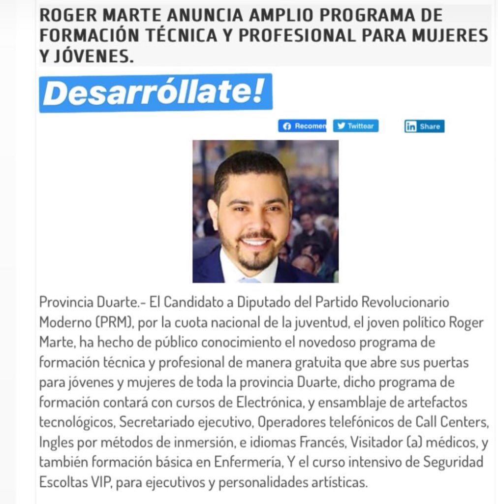 juventudconrog1's tweet photo. La política necesita la nueva generación @Rogercontigo #rogerdiputado202 #duartenceconroger #ElCambioVa #roger2020 https://t.co/gYdzFAsf4d