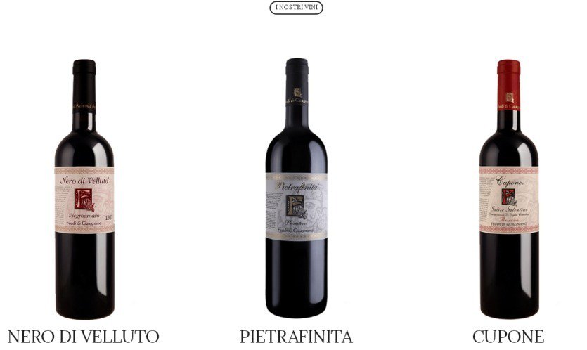 TwitItalianWine's tweet photo. #NeroDiVelluto, #Pietrafinita, #Cupone: le RISERVE di @FeudidiGuagnano https://t.co/8hXqlmLTUp