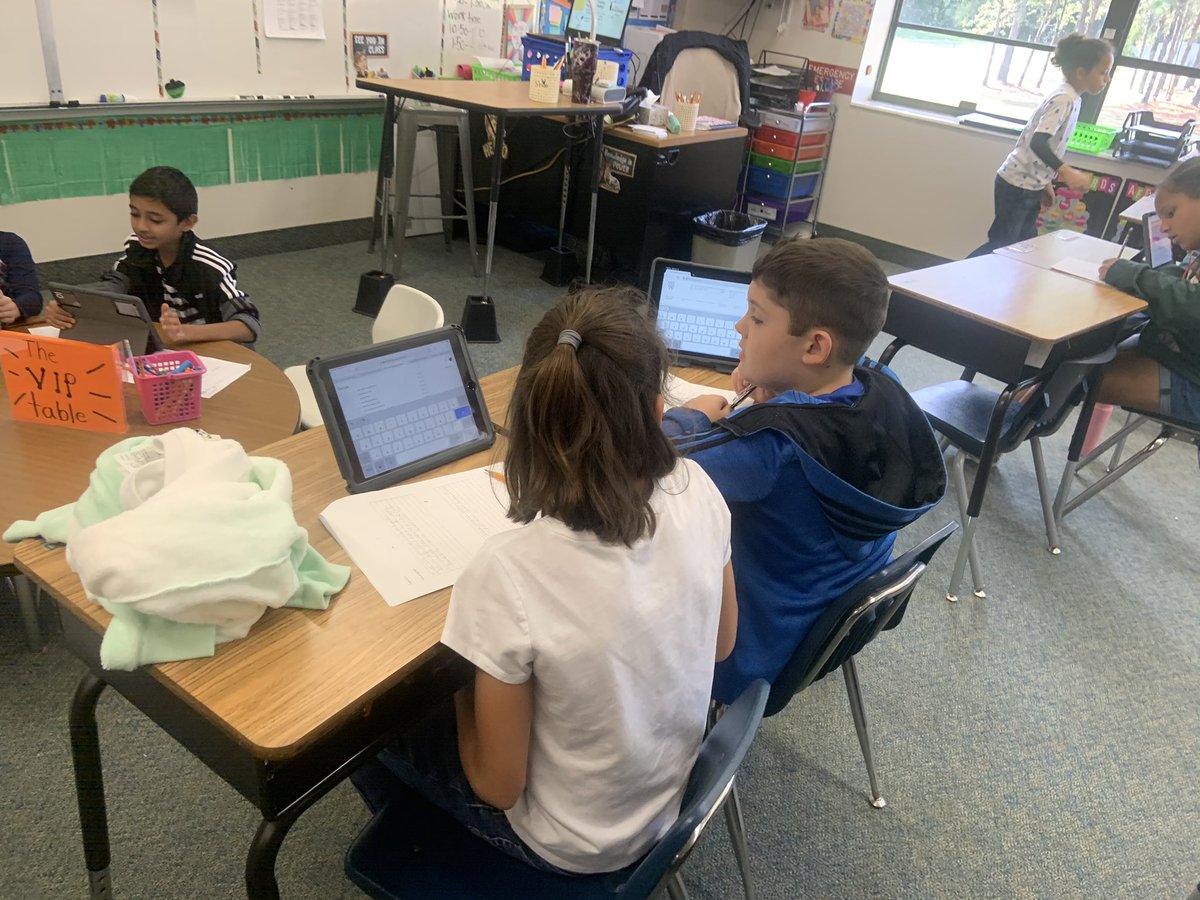 MsMoss10's tweet photo. Today we were busy writing, collaborating, and researching information for our Tropicana speeches! #allboardCSE #CSEhawks https://t.co/LbTqxzh7iL