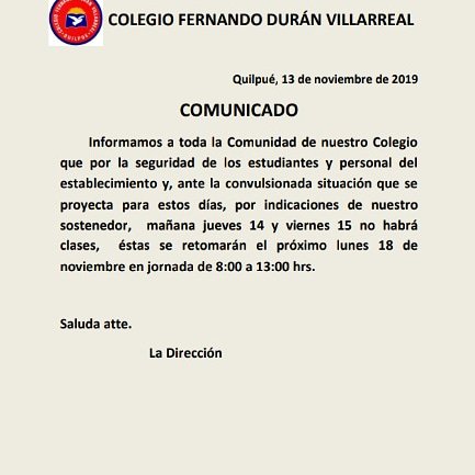 DuranColegio's tweet photo. https://t.co/CYSMcDJFRA