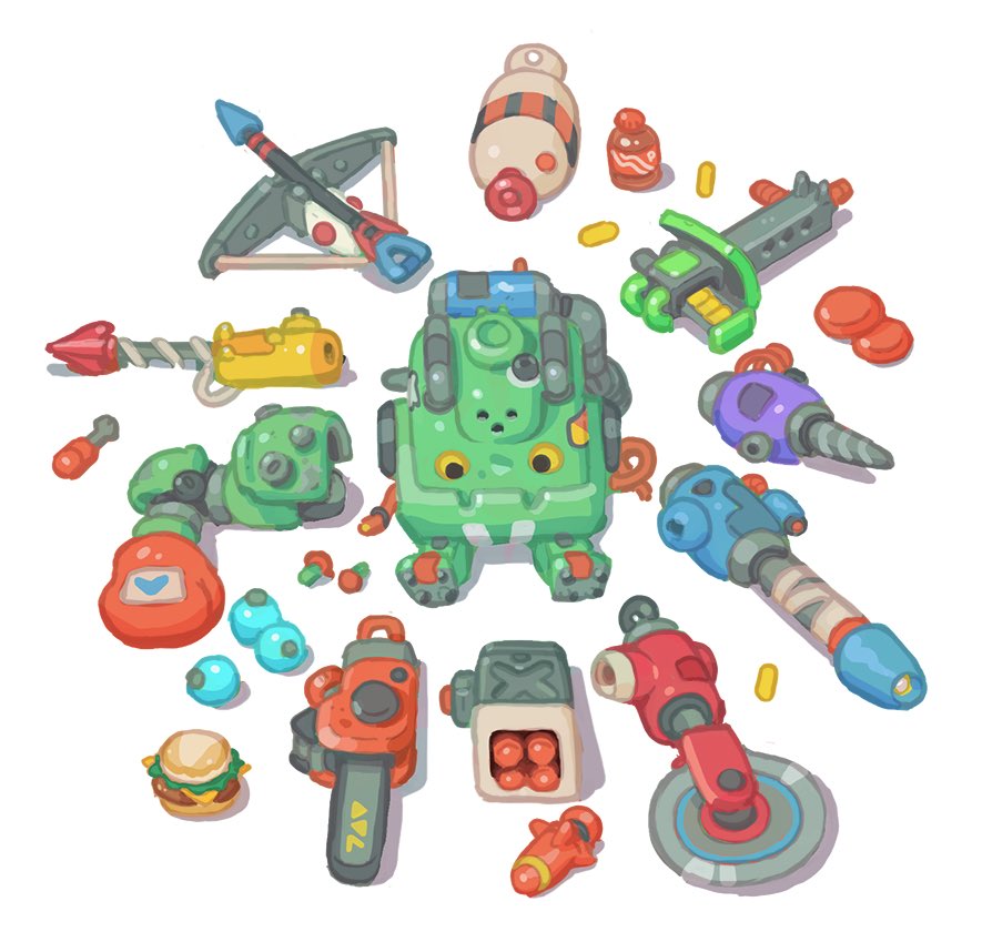 Robots are better with accessories. Lots and lots of accessories!