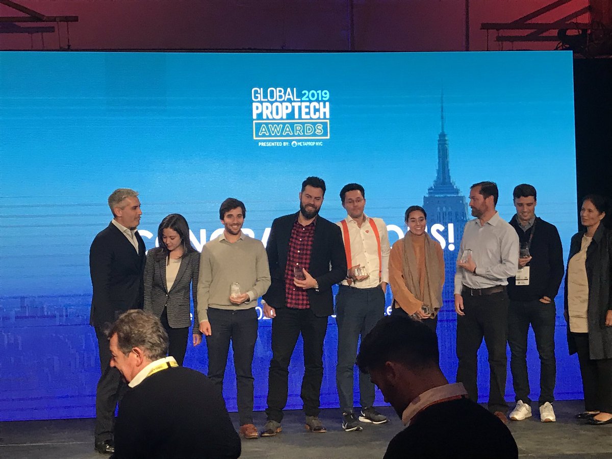 propmodo's tweet image. Wrapping up @MIPIMPropTech with the Global #PropTech Awards. Winners @HollandConTech, @reonomy, @Bradley_Greiwe, @jmwass, @HqOapp, @BranchTechno. Congrats!