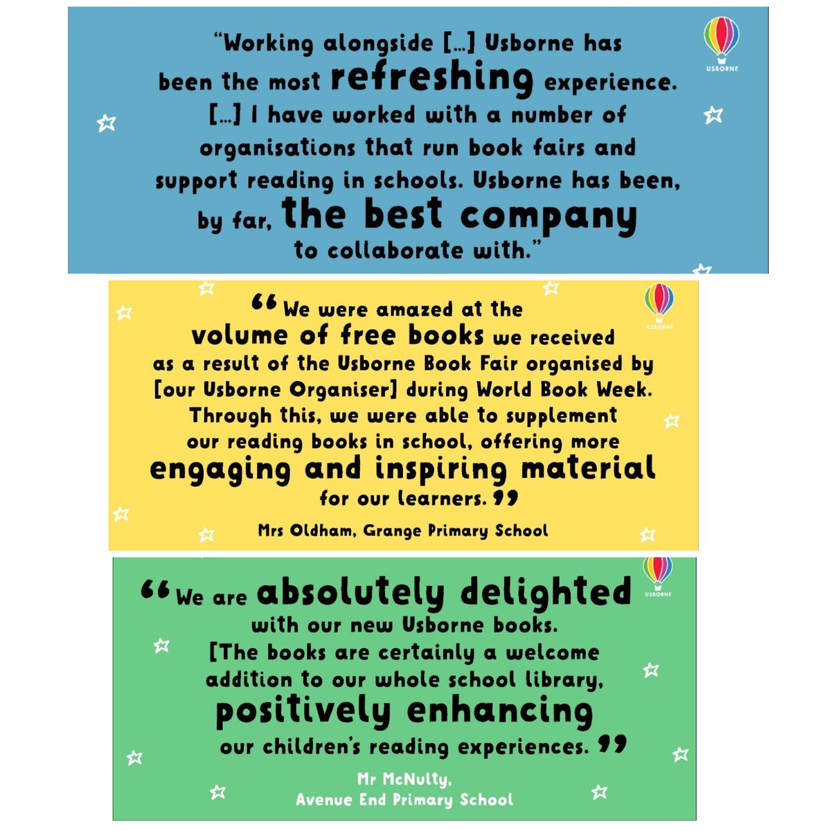 IntoIndpt's tweet image. Don't take my word for it but the schools that have done a Ready Steady Read programme to gain free books! 
#freebooksforschools
#promotereading
#lovebooks