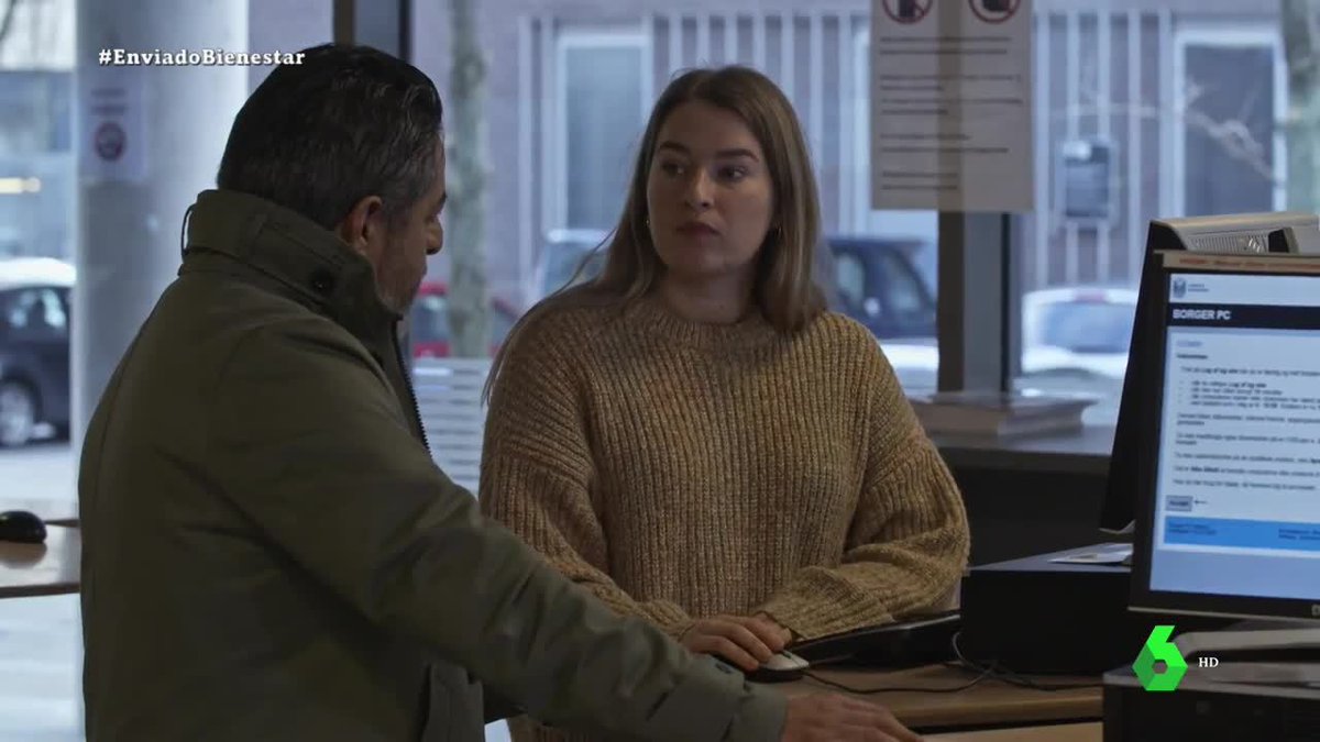 EnviadoTV's tweet photo. Sofie Billerbeck es una filóloga que está buscando trabajo a través de uno de estos 'jobcenters'. Aquí tiene un asesor personal, Martin Kjaer, que le ayuda a encontrar el empleo que mejor se ajusta a su formación. 📚 #EnviadoBienestar ▶ https://t.co/9eGlaqMlwn https://t.co/IDvp9bjsuK