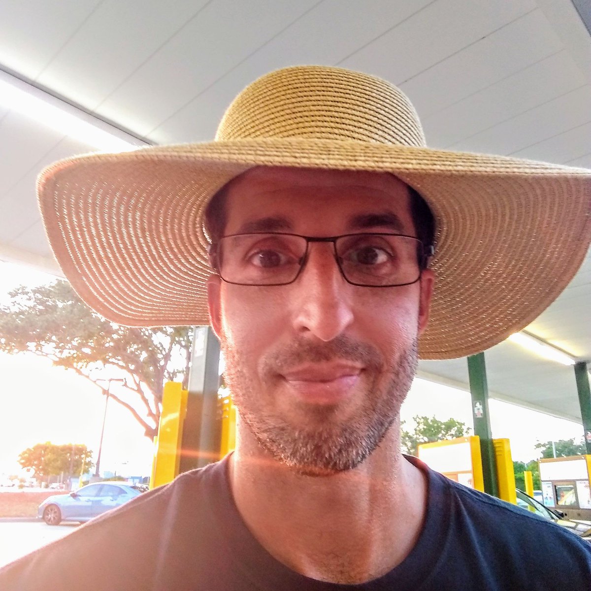 JoeyJonesWriter's tweet photo. I don't usually wear silly hats, but when I do . . . I look silly!
#hatday hat #hats #headwear #cap #strawhat #headdress #madefromstraw #head #myhead #silly #sillyphoto #sillyhat #thishat #thathat #sonic #iwasatsonic #joeyjones #myhat #notmyhat https://t.co/3ZMW2qD6Ge