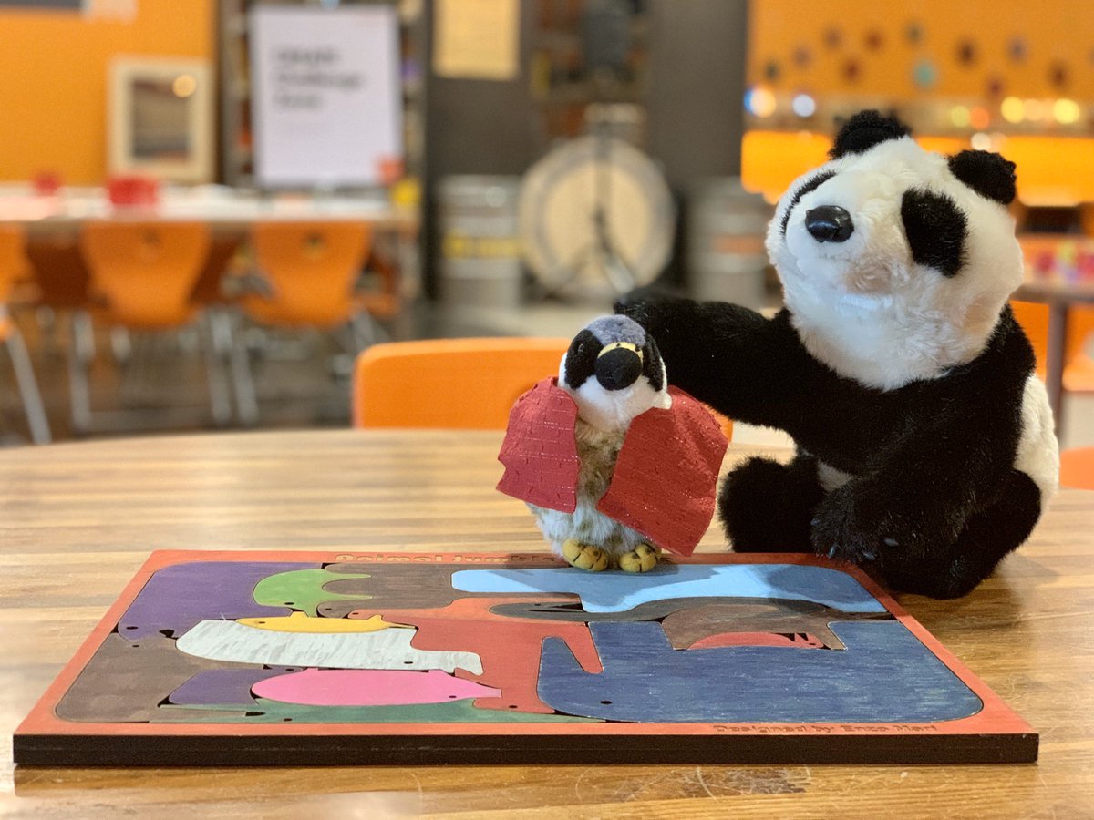 STEMFalcon's tweet photo. I wanted to #BeLikeFred for #WorldKindnessDay2019 and I found a friend at #CREATEaz at @AZScienceCenter who had trouble putting a puzzle together. I asked her if I could help and we worked together. She smiled and told me she liked what I wore for #CardiganDay. https://t.co/dpAqEsvxSK