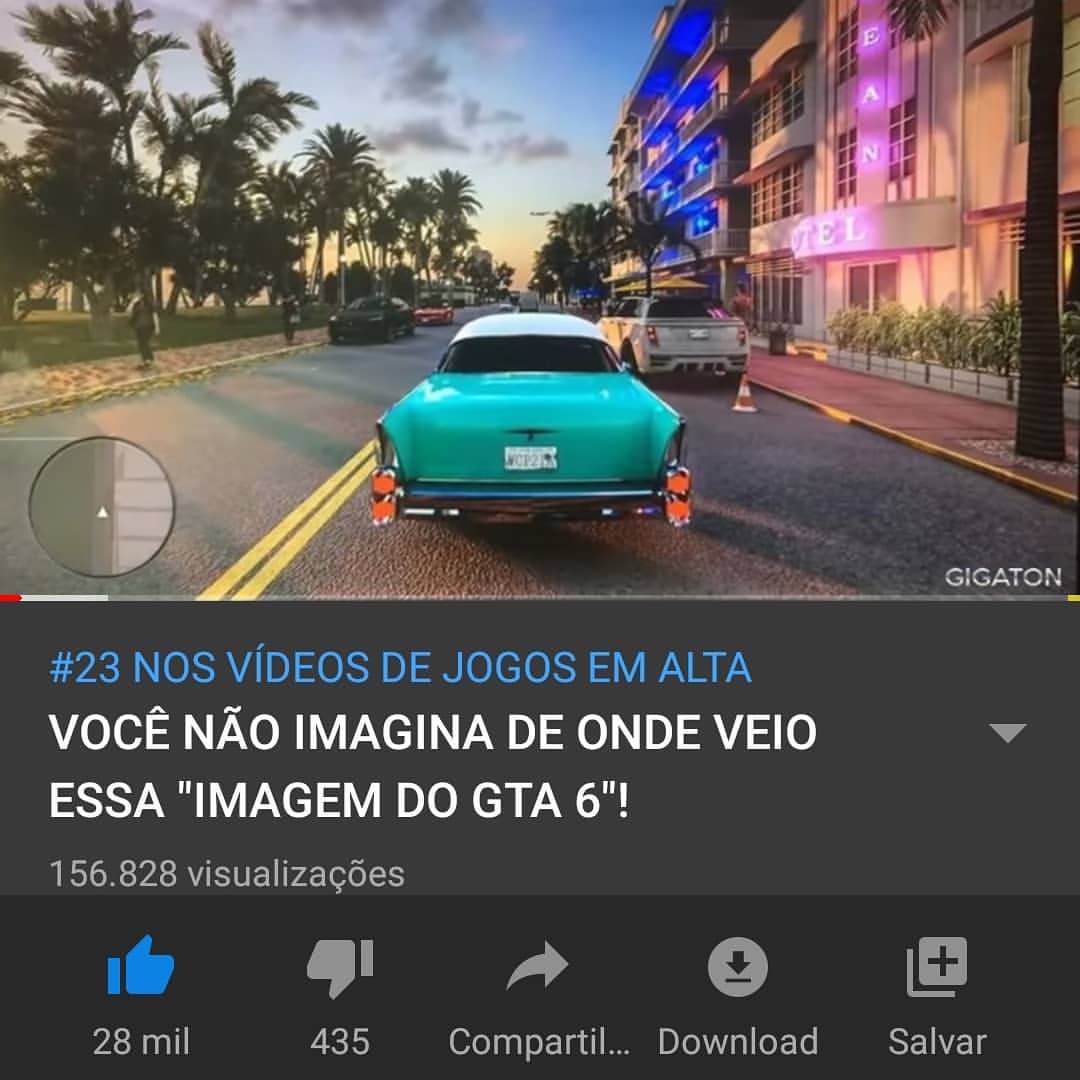 Ta_emConta's tweet photo. Vcs viram isso? Um #brasileiro é motivo dessas notícias, entenda tudo no vídeo que saiu no canal do @diegogigaton 
#gtav #gta6 #gtasanandreas #vazamento #gamer #youtube #gtavicecity

https://t.co/eKobXQjNNY https://t.co/e67S5bvrO2