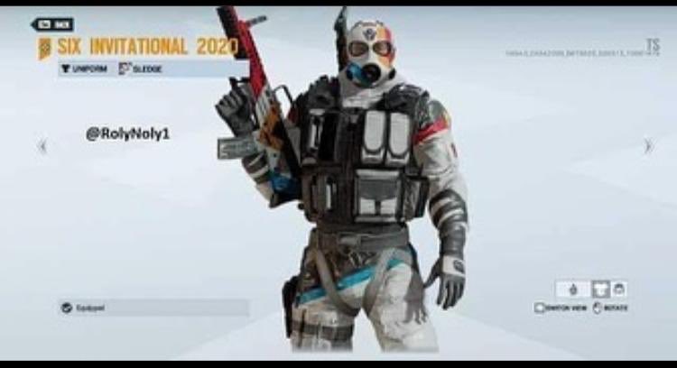 jeremyjoga's tweet photo. Olhaaaaa essa skin do Sledge velho 
😍😍😍😍😍😍😍
#RainbowSix #R6 #rainbow6siege #RainbowSixSiege #skins #sixinvitational #invitational2020 #invitational #sledge #buck #jaager https://t.co/5Va05bwAPH