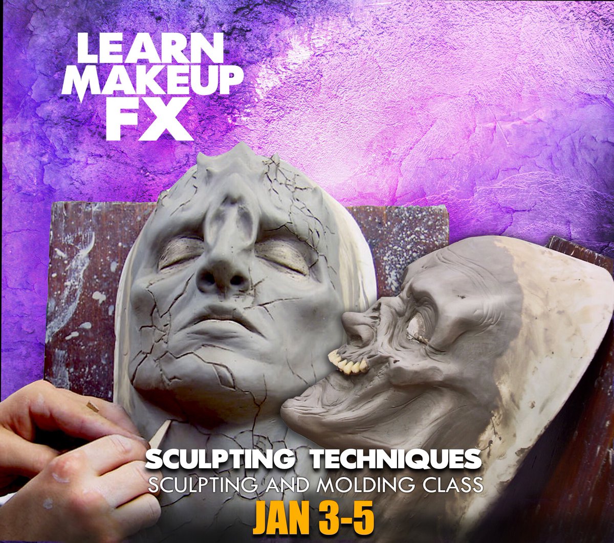 † Austin Texas! Learn Make-up FX from Face Off champion Matt Valentine! 
New classes now enrolling. Seating is limited! For tickets and info visit mattvalentinefx.com to secure your seat! † #mattvalentine #austin #texas #do512 #conceptualassassin #faceoff #syfyfaceoff