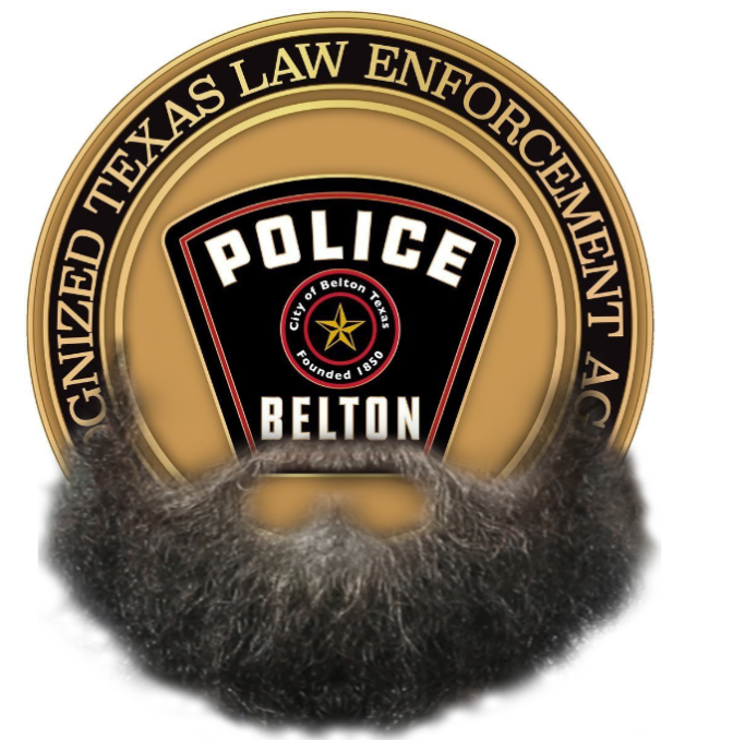 BeltonPolice's tweet photo. You may have noticed we are fuzzier than usual.  In support of #NoShaveNovember BPD has raised $1,300 to support local LE charities. #BeardPatrol #DropYourRazor #LetItGrow https://t.co/QfhYSxRhuj