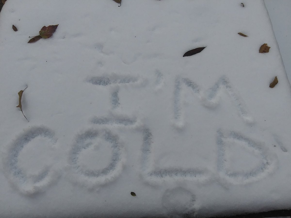 I already miss the florida weather.  # Kentucky is cold