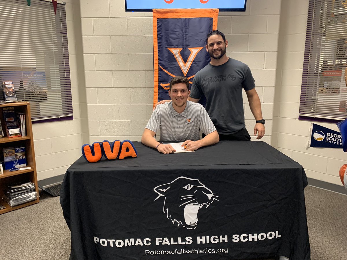 powertrain_dmv's tweet photo. Congrats to our guys @NateSavino  and his family @RsavinoRj and @PFHSBaseball on signing to UVA today!  @USABaseball @UABaseball @UVABaseball @PowerTrainSF https://t.co/fLkUigQSVo