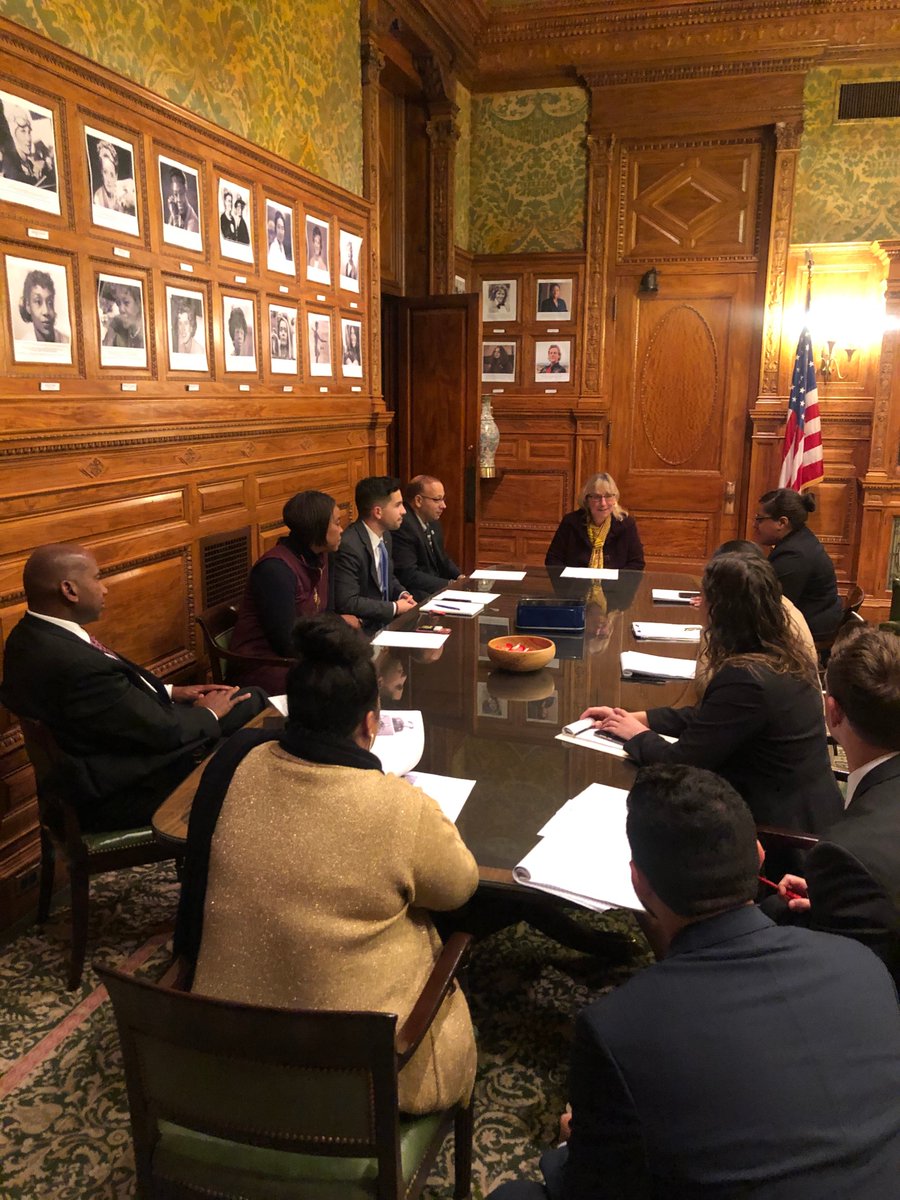 MABLLC's tweet photo. Thank you @MA_Senate President @KarenSpilka for welcoming yesterday's conversation with the #MBLLC. We look forward to fostering this relationship to address #Black and #Latinx issue collaboratively. #MApoli https://t.co/u5LuLGzoJu