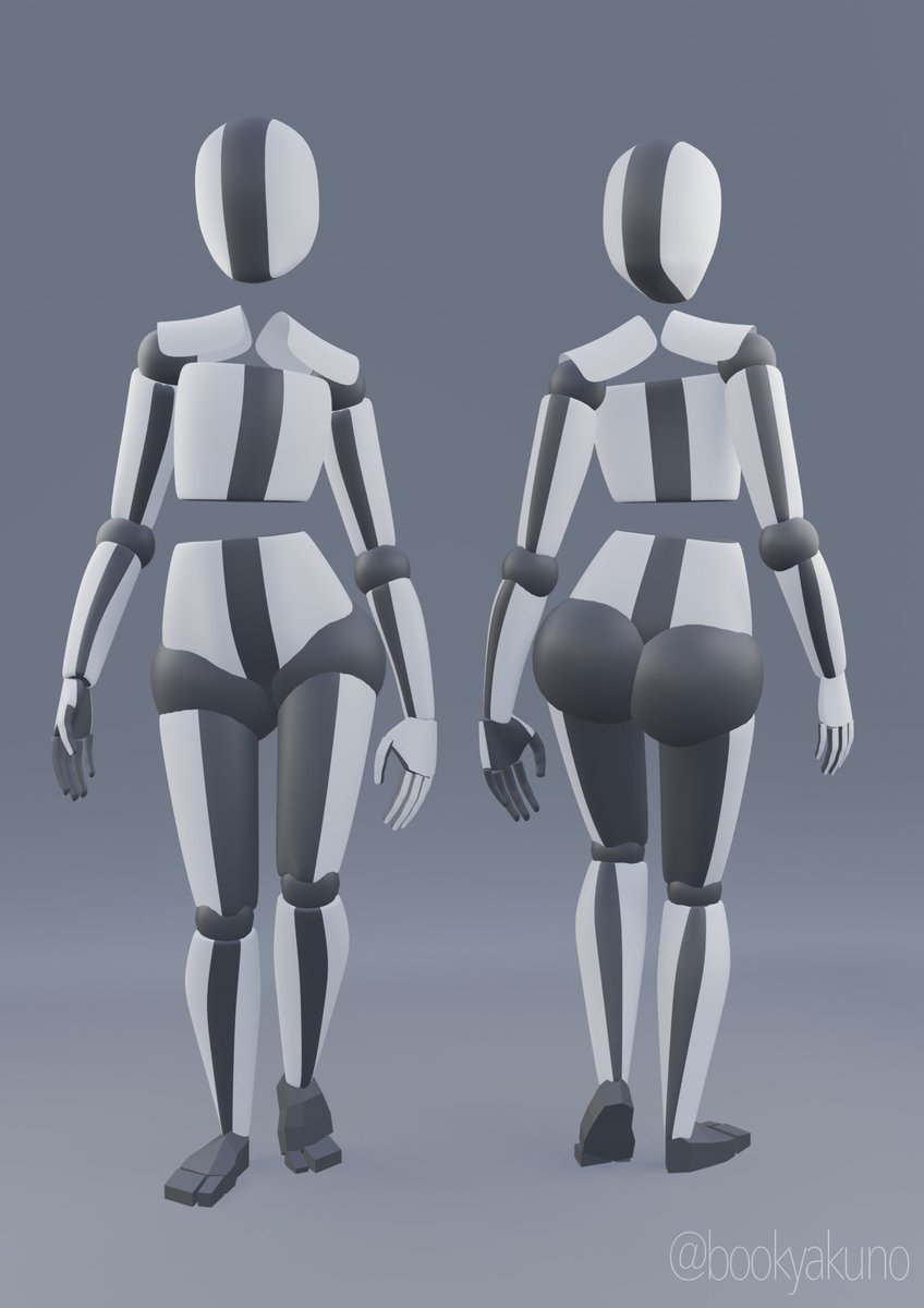 忘却野 Rkgk 女性型素体st Blender d