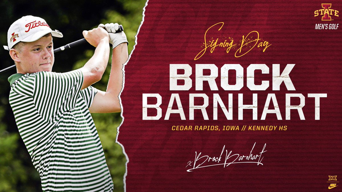 CycloneMGOLF's tweet photo. Welcome to Cyclone Nation, @bbarnhart2020!

"I chose Iowa State because of the great atmosphere, coaches and facilities." - Brock Barnhart 

#CyclONEnation 

🌪️⛳🌪️ https://t.co/CwbvUyd1fb