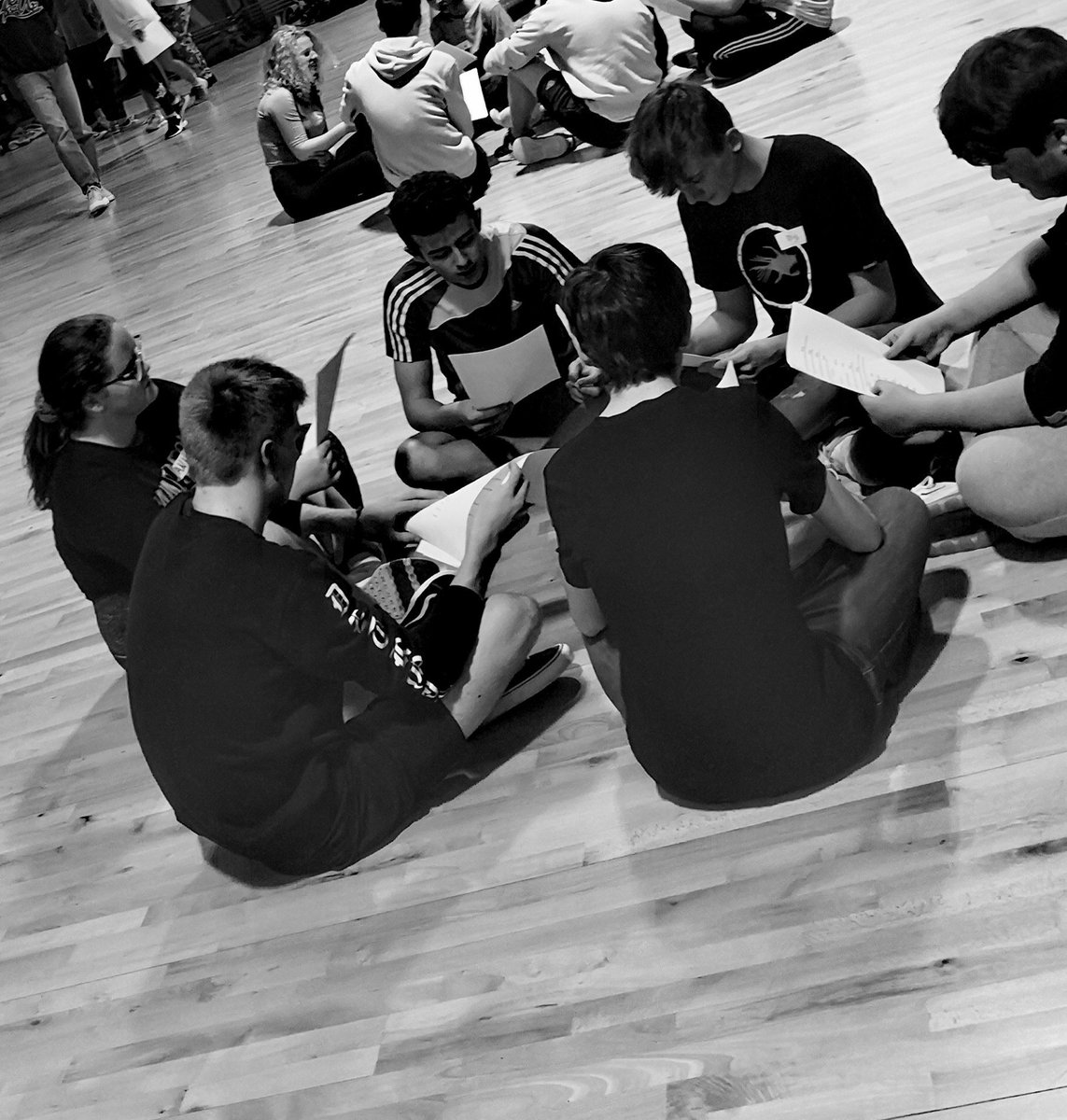 LargsAcademy's tweet photo. Grease auditions! What a night. All of you were amazing! #borntohandjive thanks to Lucy, Claire, Matt and @ActiveSchoolsNM you've given us a lot to think about. https://t.co/MgWAlEOlqf