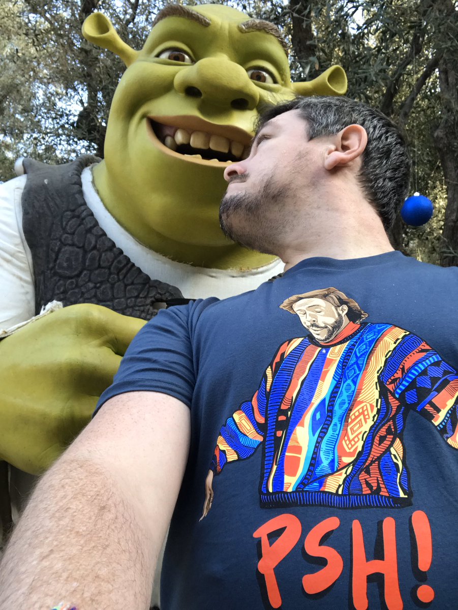 sebwojda's tweet photo. Psh! Not on my worst day Shrek. @edbassmaster #chipdiamond #edbassmaster #psh https://t.co/ThPkKBDWjX