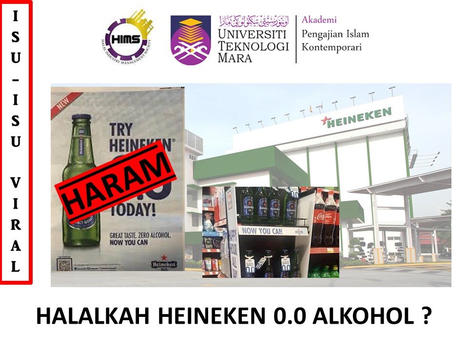 himsacis's tweet photo. Isu HEINEKEN 0.0
HEINEKEN 0.0 merupakan keluaran terbaru syarikat Heineken Malaysia Berhad yang melalui proses sulingan vakum dan diadun secara sempurna untuk memastikan rasa keaslian Heineken.

#halalbeyondreligion
#halaldoubleconfirm
#himsacisuitmshahalam https://t.co/up3Q5X1H1T