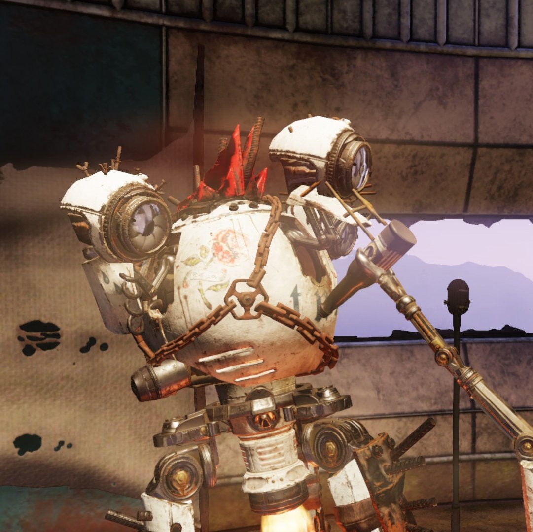 TheRealRoseBot's tweet photo. Ya know what would be neat!

If @Fallout gave me some new quests for you guys to do.

Maybe getting me some new parts to upgrade my radio tower in exchange for some loot!

Or helping me spruce up the tower and retake the lodge for when the raiders arrive!

#Fallout76 #RaiderRose https://t.co/gB7NTIuWvk