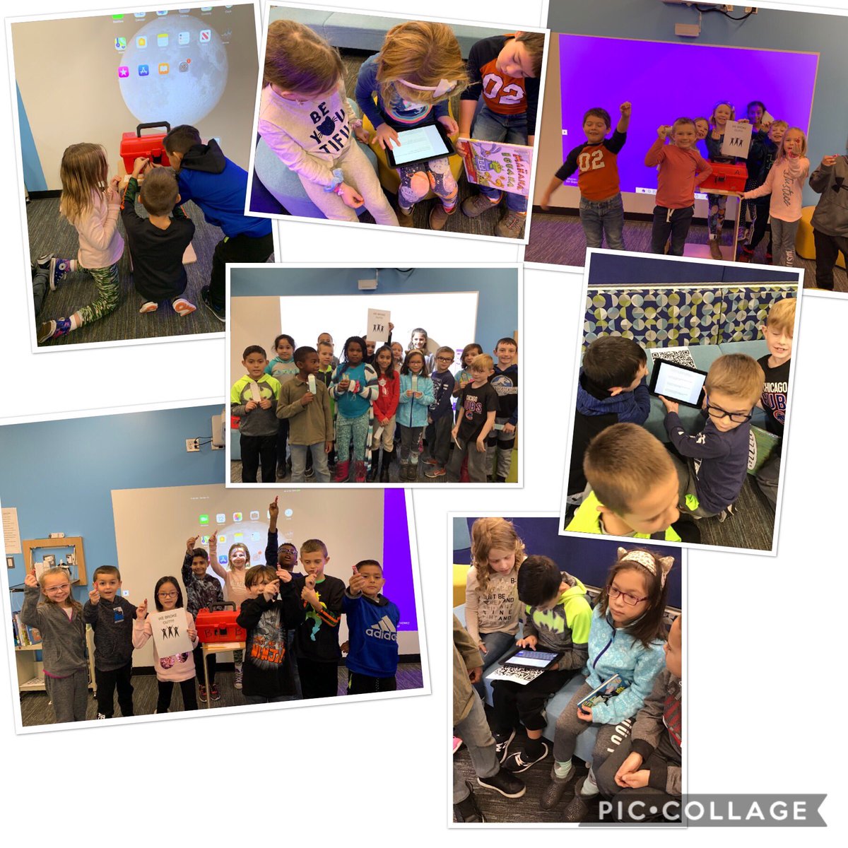 HLSReaders's tweet photo. @Mrs_LHardy and @mrs_anagnos 2nd graders sure enjoyed a book based BREAKOUT!!! #HLSHero4Life #HLSReads #CCSD93 https://t.co/OGBTYmWiwK