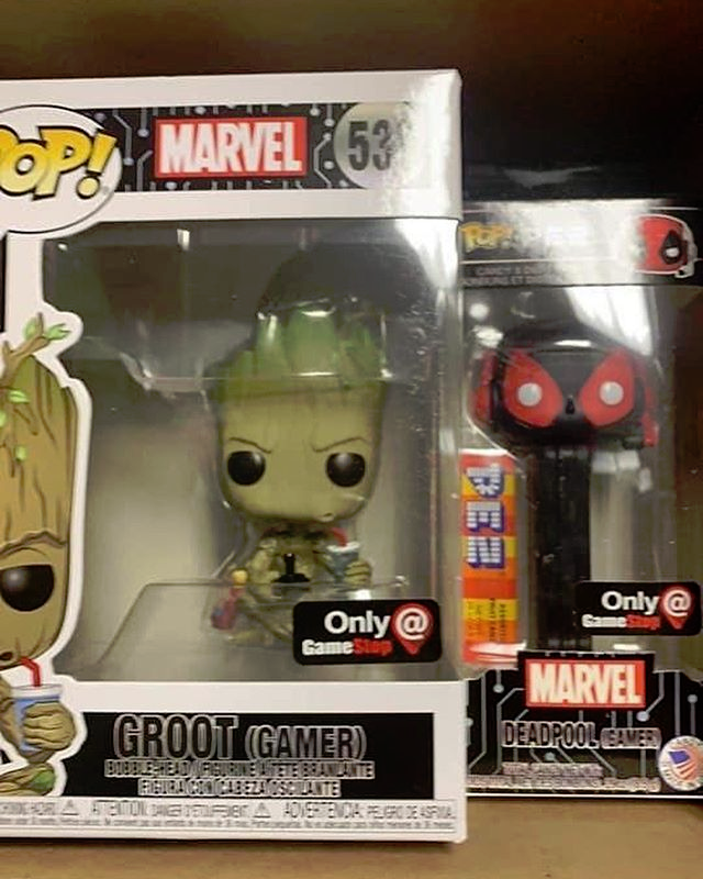 gamer groot funko