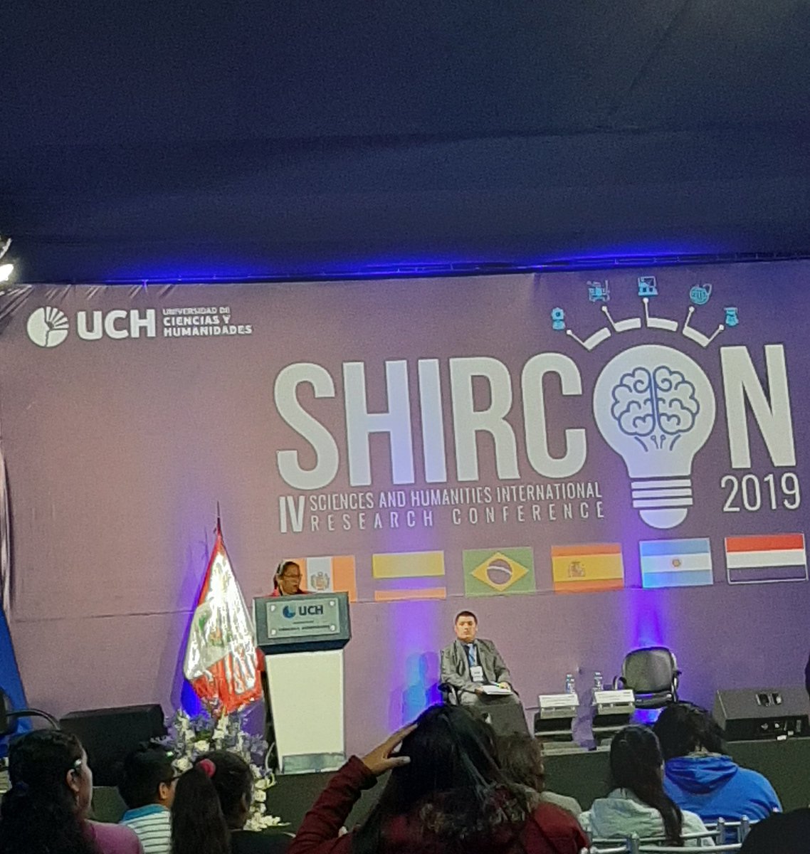yuba17's tweet photo. "UQEWARMI": Plataforma integral, para población vulnerable, afectados por la contaminación de plomo en la sangre. - Dra. Alicia Alva 🇵🇪#Shircon2019 #SomosUCH https://t.co/pbpHvkApgW