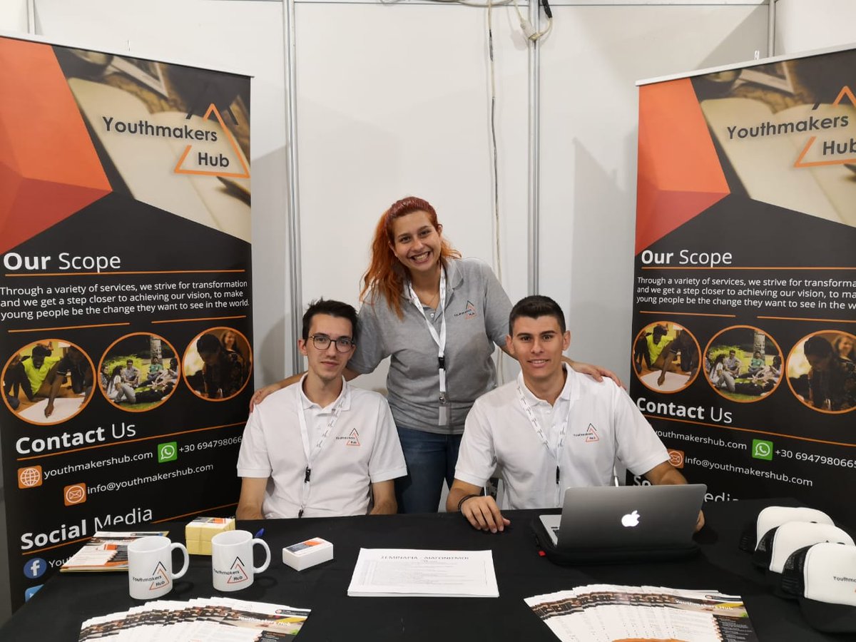 Sotiris_Soti's tweet photo. @youthmakershub at the Digital Expo 2019💯
#throwback #YMH #DigExpo https://t.co/4cUFSj2K3W