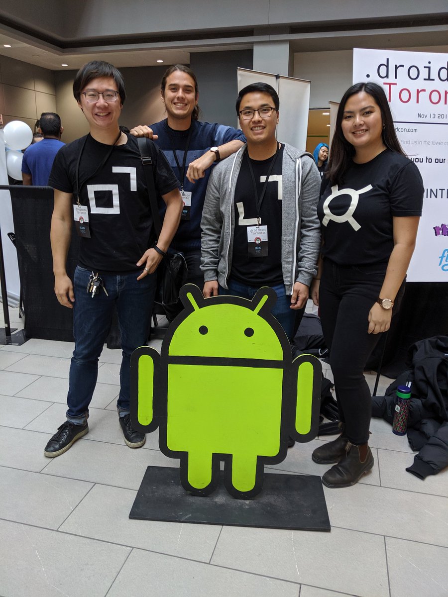 TribalScale's tweet photo. We ended the day with a presentation on the last 10 years of Android and tech by @markreale. It's been a fun day here at #DCTO19. Big thanks to TribalScale for letting me take a day off to come here. 😁 #TribalScaleCulture https://t.co/qw7T6cbIu0