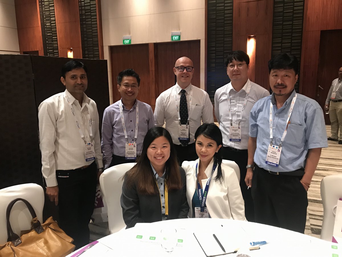 ServiceMax's tweet photo. Our roundtable session earlier this week at #FieldServiceAsia! Make sure to attend our keynote on field service trends at 11:20 AM SGT.
@fieldservicewbr #fieldservice #Singapore https://t.co/iAfsNnd6Nc