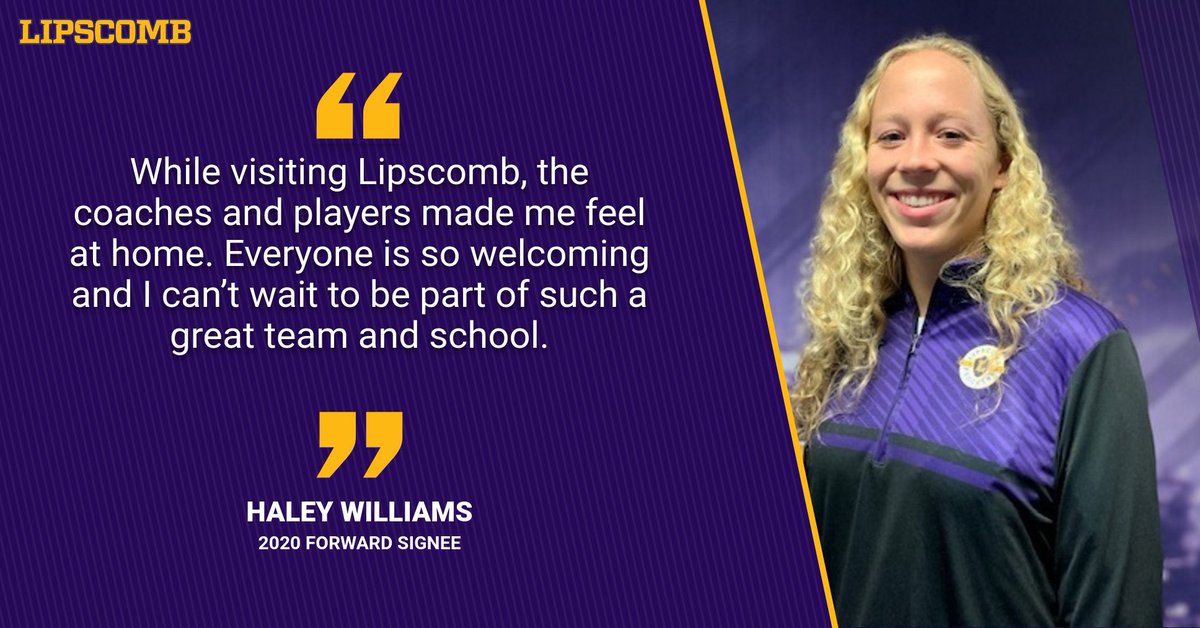 LipscombWSOC's tweet photo. Why did you pick @lipscomb Haley? #NationalSigningDay 🖊📨 https://t.co/rgz2XyiZO7