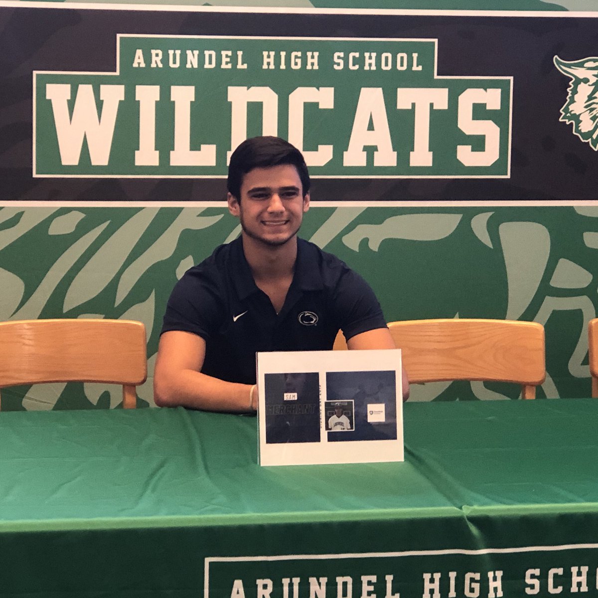 apicavs's tweet photo. Congrats to ⁦@apicavs⁩ and ⁦@AHSCatsBaseball⁩ Catcher Sam Merchant on signing to play at ⁦@PSHbgBaseball⁩ we are very proud of him. A tremendous leader and hard worker. https://t.co/102SKImV54