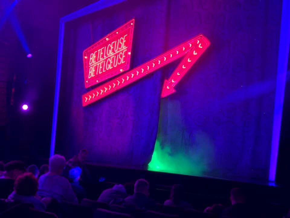 ArundelHSMusic's tweet photo. @ArundelHS_aacps Music Department field trip to see Beetlejuice on Broadway! Incredibly fun show and special thanks to @infinitytheatre for setting up our visit! #musicAACPS #AACPSAwesome #MusicalConsumers @MusicAACPS @ArundelTheater https://t.co/maxZlVep9c
