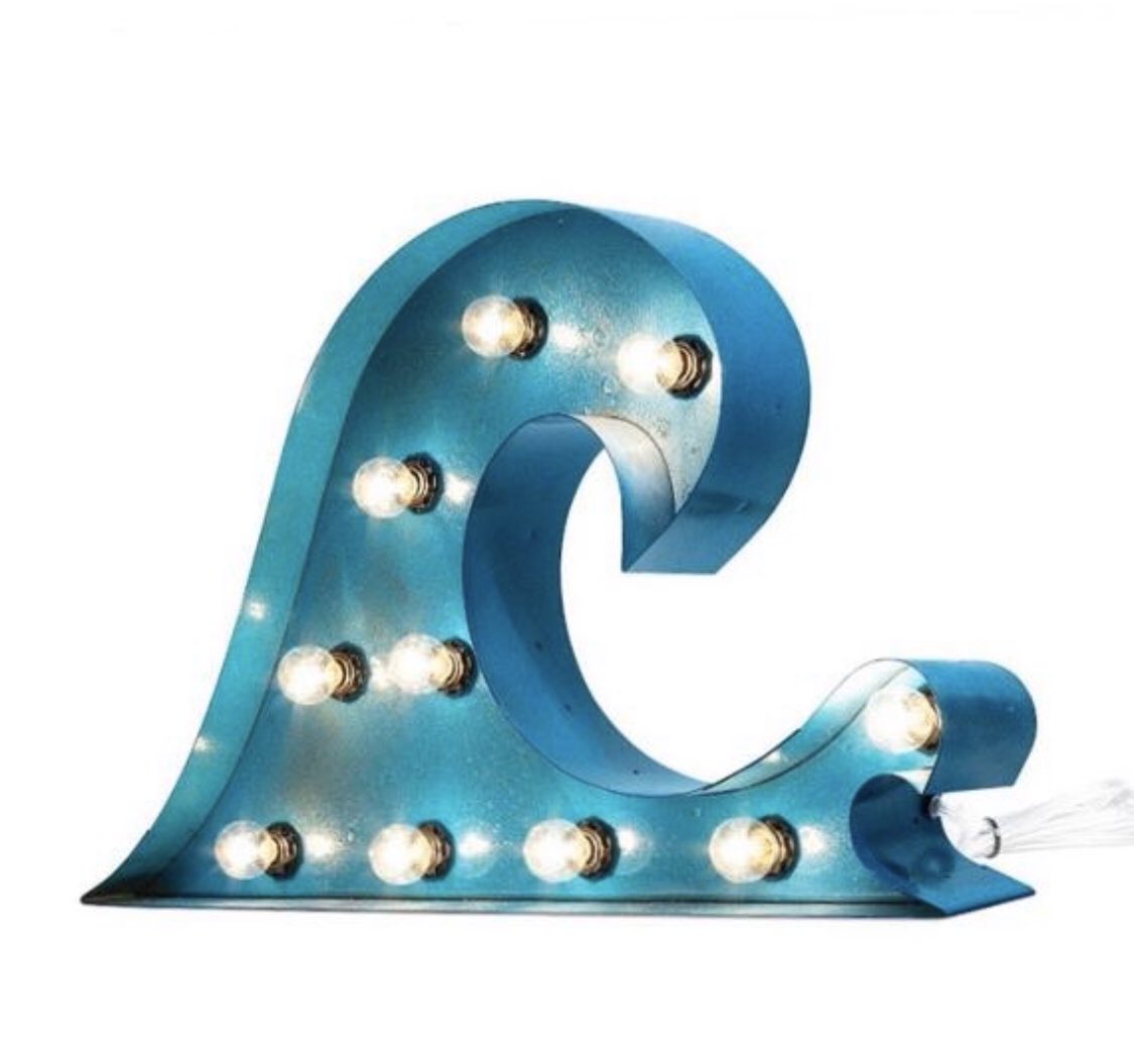 We just updated our ocean wave marquee! We are now offering two size options - BOTH with free shipping and distressing options. See link in bio! 
#nautical #oceandecor #oceanwave #nauticaldecor #beachtheme #beachdecor #beachinspo #nauticalinspo #sawandsteel  #homedecor