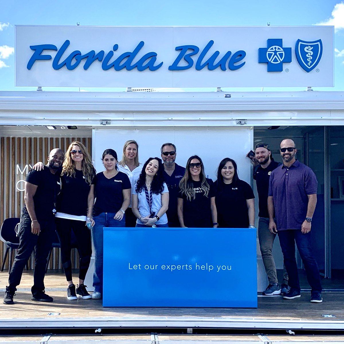 weareteamagency's tweet photo. This is our kind of blue 💙 getting ready for the nation’s biggest HBCU showdown with the whole TEAM. See you in 10 days, along with @FLBlue! #thatteamlife #floridaclassic https://t.co/DDGsaglbCr
