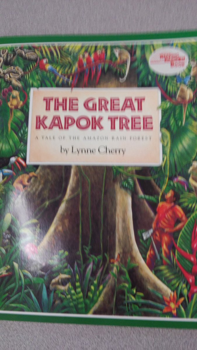 kbouk0011's tweet photo. Students make 'Text to Self' and 'Text to World' connections after Mrs. Saunders reads The Great Kapok Tree.
#firstgrade #ccesdukes https://t.co/KIzd7Gofpb