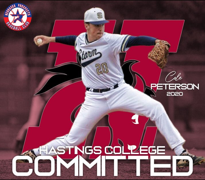 I am blessed to announce my commitment to continue my academic and baseball career at Hastings College! Thank you to my parents, coaches, and teammates who made me the player and person I am today!#GoBroncos