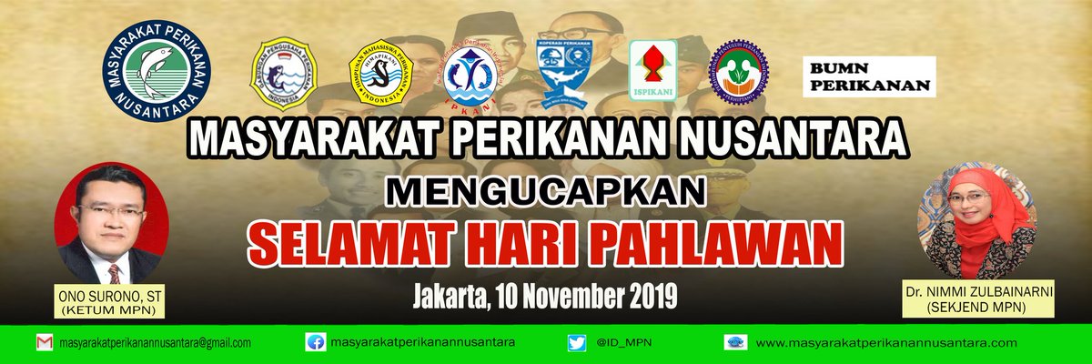 #LatePost

Bangsa yang Hebat adalah Bangsa yang menghormati jasa para Pahlawannya..

Selamat Hari Pahlawan 10 November 2019

Jaya Selalu NKRI

#HariPahlawan2019

@onos_urono (Ketum MPN)
@NimReims  (Sekjend MPN)