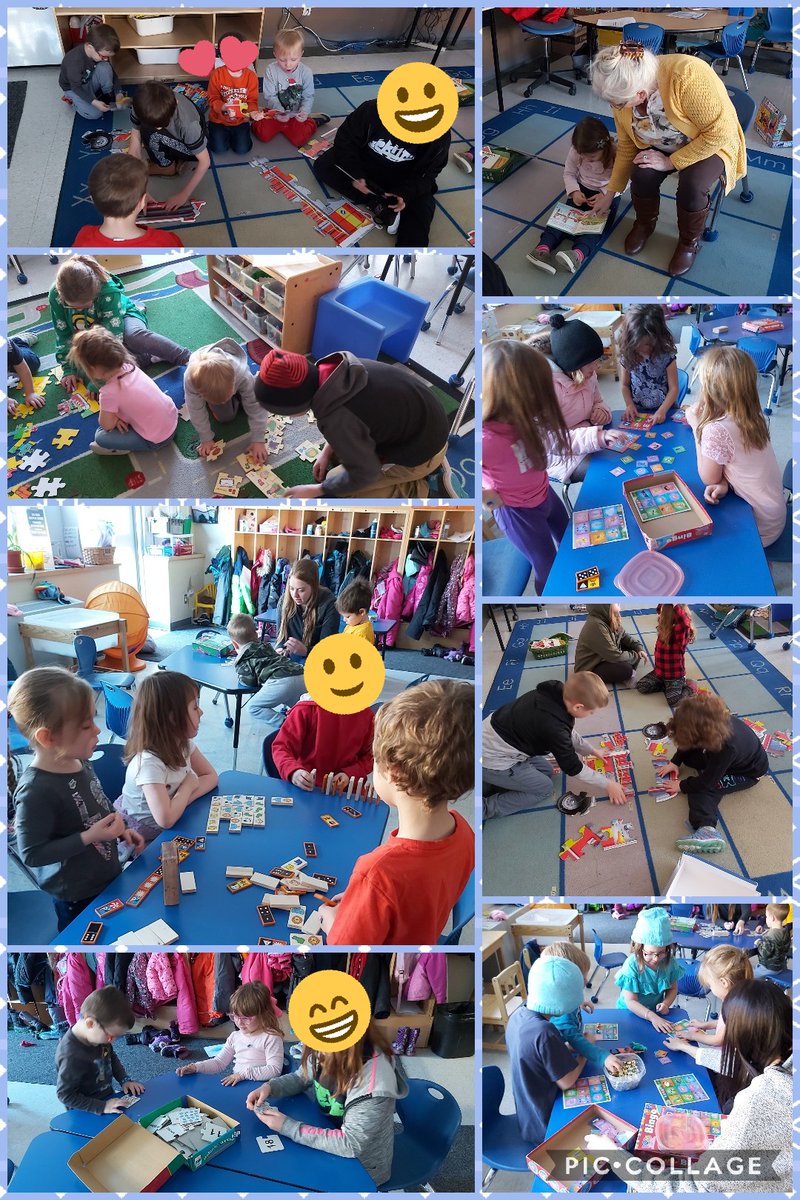 MsBHope's tweet photo. Book Buddy fun with @MsHoward2 class. Finding fun through puzzles, games and books. A great way to #keepourcool, #taketurns and build #friendships. #WorldKindnessDay @PC_dolphins https://t.co/DZuEyGLKrs