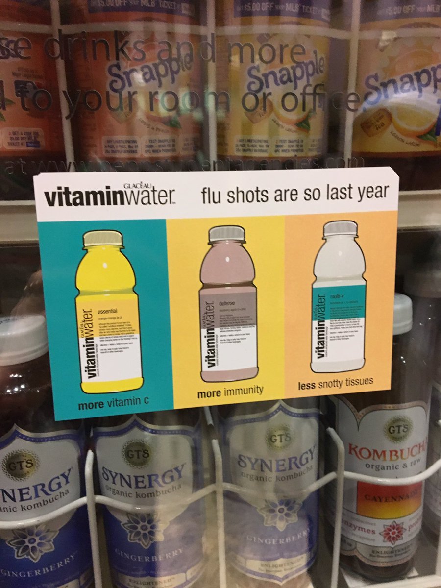 docib's tweet photo. This makes me so incredibly angry. How irresponsible can a company be? What are we teaching our young people? 

How on Earth did no one spot that it should be “fewer” snotty tissues? Not “less”. 

(Oh. And get your flu shots too people. It really does save lives). https://t.co/uwCOMoH45d