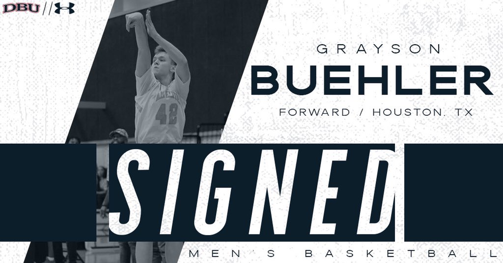 Excited to announce the signing of 6’6 forward Grayson Buehler of Memorial High School to our 2020 class!