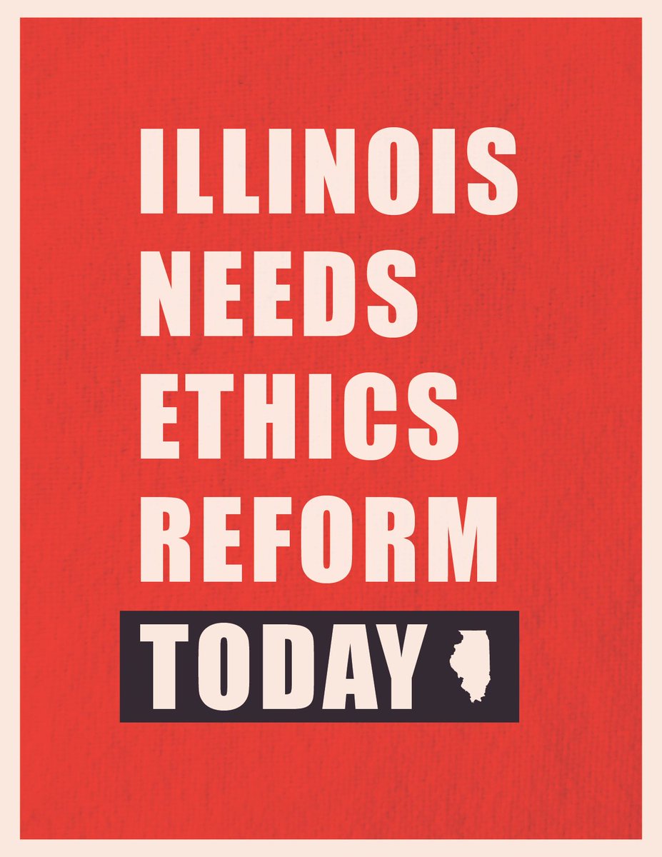 We have just one more day on the legislative calendar for 2019. Our top priority for immediate action should be ethics reform for elected officials.  #twill