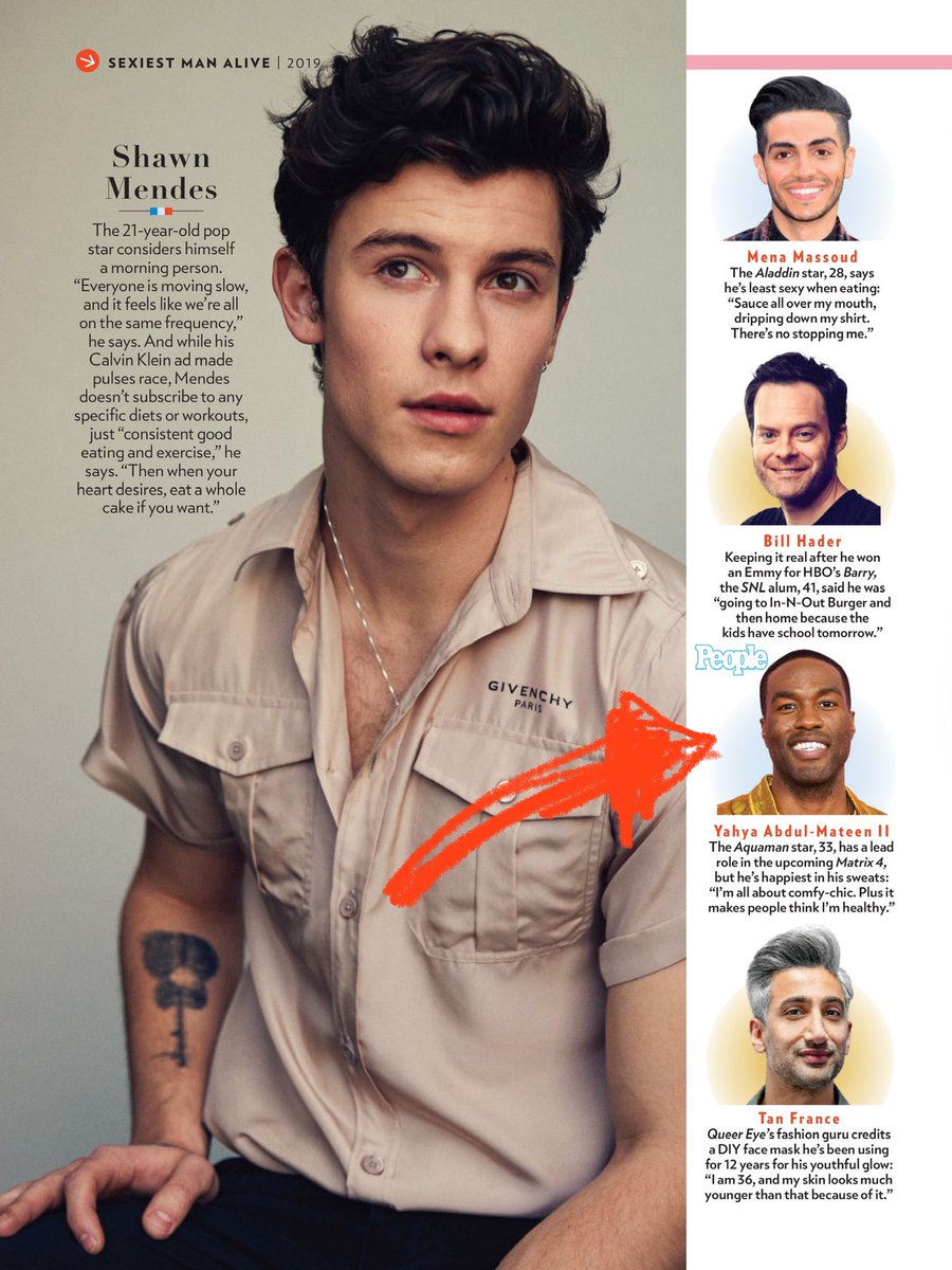 According to People Mag, I’m one of the Sexiest men alive! So here’s a thread of my “Sexiest Monents of 2019. Hahaha Thanks . @people  #sexiestmanalive  