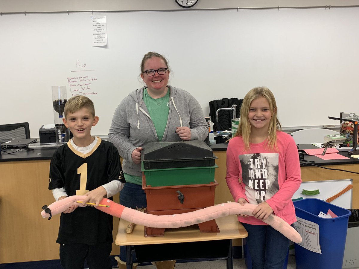 JoshuaJwall's tweet photo. Great things happening in @angeluecke classroom. Engagement is through the roof as students continue to dive into this project on ecosystems. We appreciate great partnerships like KC Recycling! @wcs_jefferson #wcstem https://t.co/HW8P3eR9sl