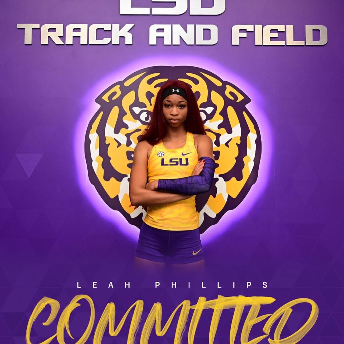 milesplit's tweet photo. #MileSplit50 No. 8 Leah Phillips โก๏ธ LSU https://t.co/zFiFdRGa9p