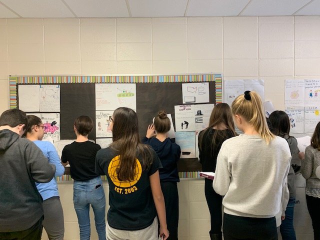 Mrs_LRose's tweet photo. 8th grade students learned about foreign policy through metaphors in social studies today! #d57learns #digitald57 @TeachTCI https://t.co/l6VAAqQnhW