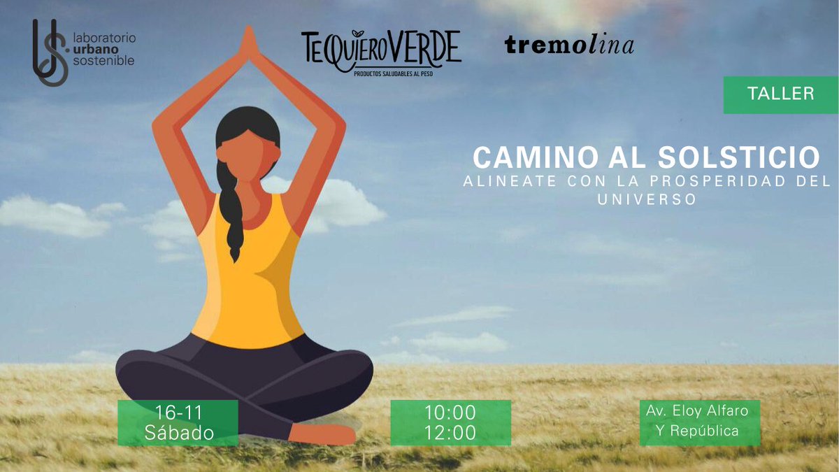 Labuio_us's tweet photo. ✨Para conocer la prosperidad, primero tienes que descubrir lo que es valioso para ti✨
🌞Regístrate Aquí: https://t.co/ERd2Ho33bg

Nuestro co-host #TeQuieroVerdeEc💚 en colaboración con #Tremolina preparan esta sesión a través de yoga y meditación podrás redirigir tu energía🙌 https://t.co/taeBpdK3dd
