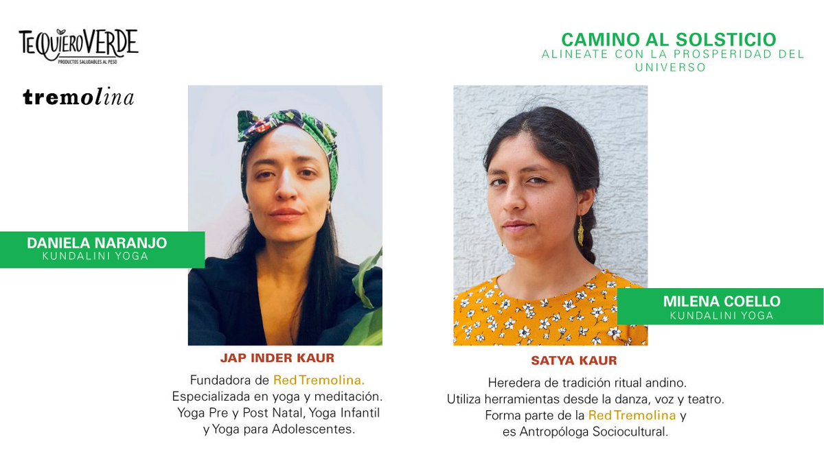 Labuio_us's tweet photo. ✨Para conocer la prosperidad, primero tienes que descubrir lo que es valioso para ti✨
🌞Regístrate Aquí: https://t.co/ERd2Ho33bg

Nuestro co-host #TeQuieroVerdeEc💚 en colaboración con #Tremolina preparan esta sesión a través de yoga y meditación podrás redirigir tu energía🙌 https://t.co/taeBpdK3dd