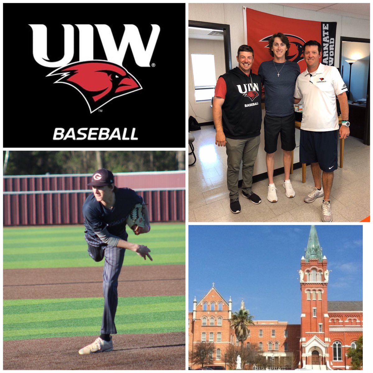 stevehayward15's tweet photo. I’m extremely excited to further my academic and baseball career at The University of the Incarnate Word. I would like to thank my coaches and my family for helping me along the way. @UIWBaseball https://t.co/KMGIpABM8D