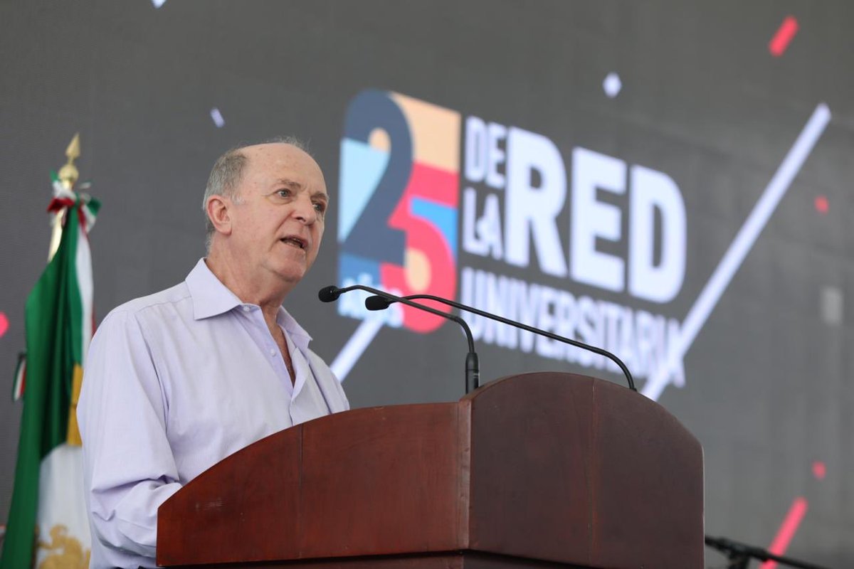 M_NavarroUdeG's tweet photo. Hoy, en el CUValles, celebramos los 25 años de la Red Universitaria. ¡Muchas felicidades a toda la comunidad UdeG! https://t.co/DzROyp2pjd