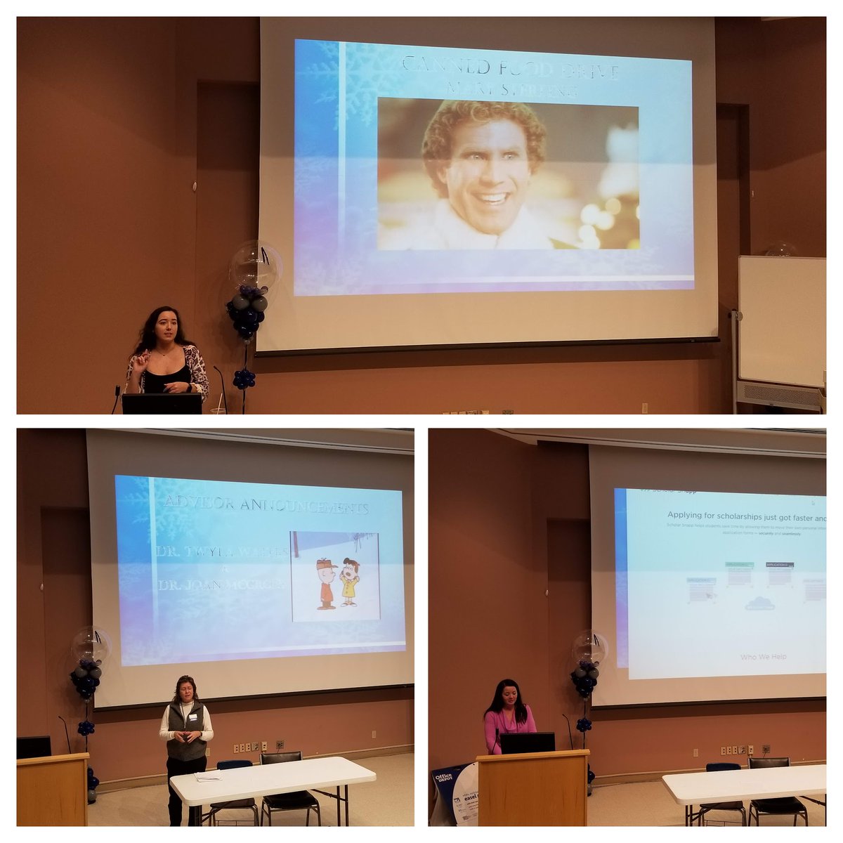 SWTCCPTK's tweet photo. #UpsilonDelta meeting on Nov 12, was led by V.P. of Scholarship Dana Warwick. Special guest Mr. Lexow spoke of upcoming survey opportunities for the chapter, &amp; Secretary Stephanie presented info on Scholar Snapp. The final chapter meeting will be Dec. 4 at 3pm at Macon. #PTK https://t.co/9yW3AfXqxT